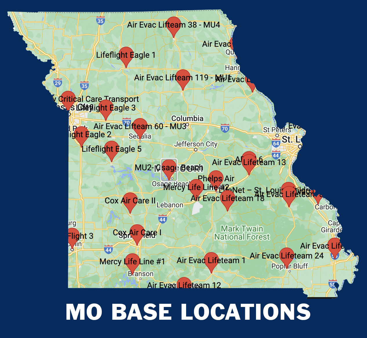MO Base Locations